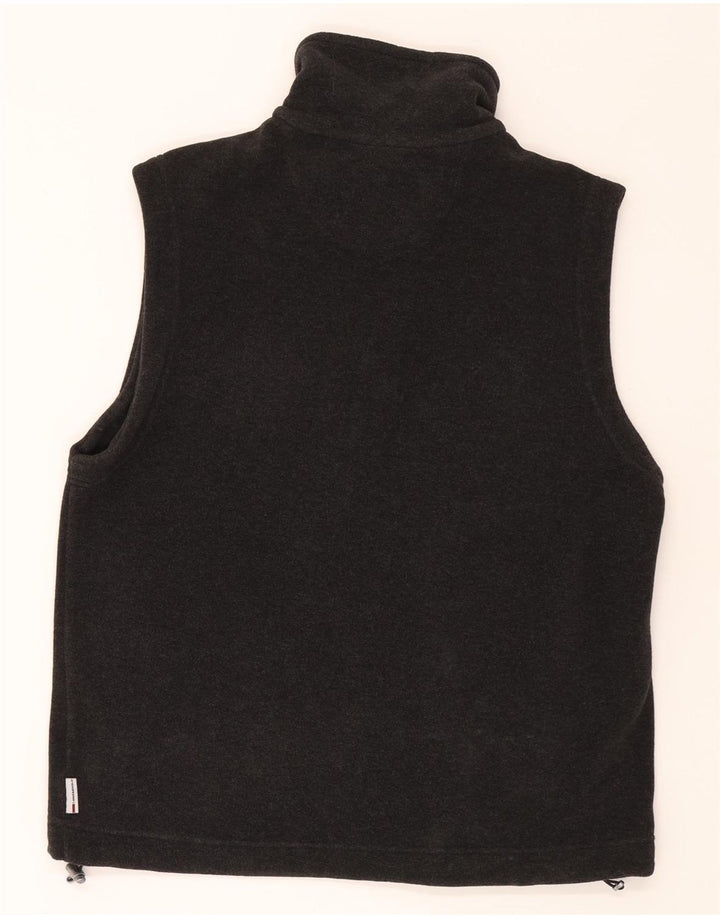 F.LLI CAMPAGNOLO Mens Fleece Gilet UK 38 Medium Grey Polyester Vintage F.LLI Campagnolo and Second-Hand F.LLI Campagnolo from Messina Hembry 