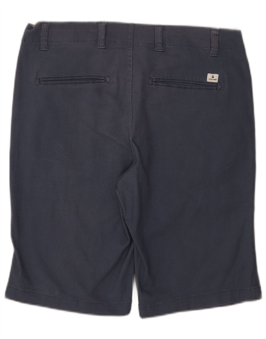 Męskie spodenki chino Jack & Jones, średnie W32, granatowe, bawełniane