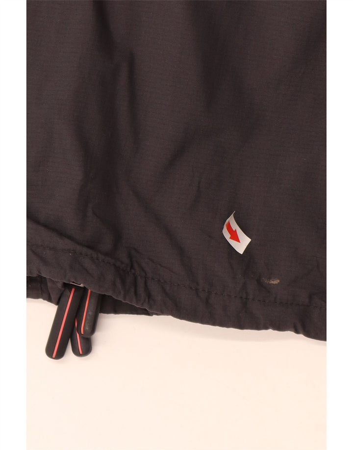 Damska kurtka wiatrówka Superdry UK 14 Średni szary nylon