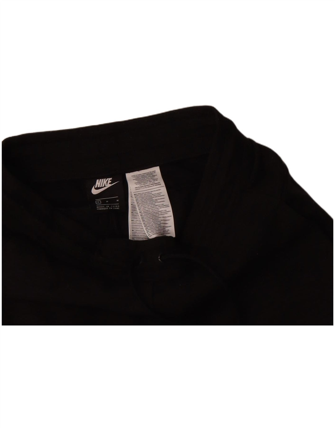 NIKE Mens Tracksuit Trousers Joggers Medium  Black Cotton