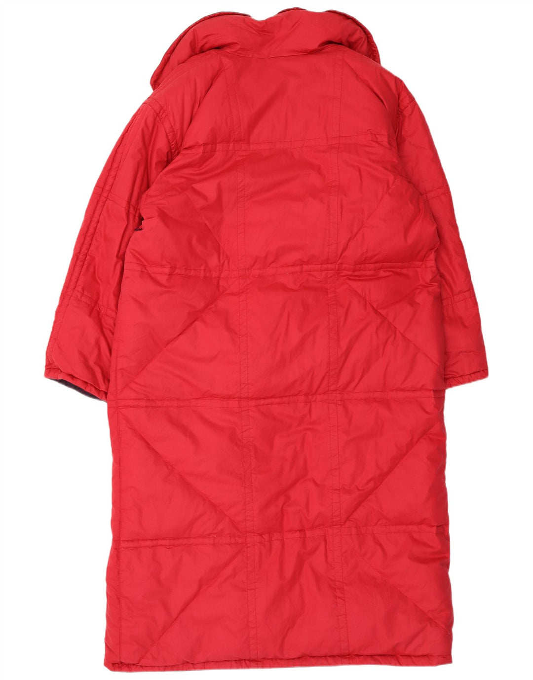 HEAD Damski, oversize'owy, dwustronny płaszcz z podszewką IT 48 XL, czerwona bawełna