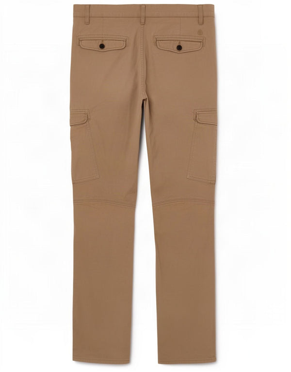 Męskie proste spodnie cargo Timberland W32 L32 Beżowa bawełna