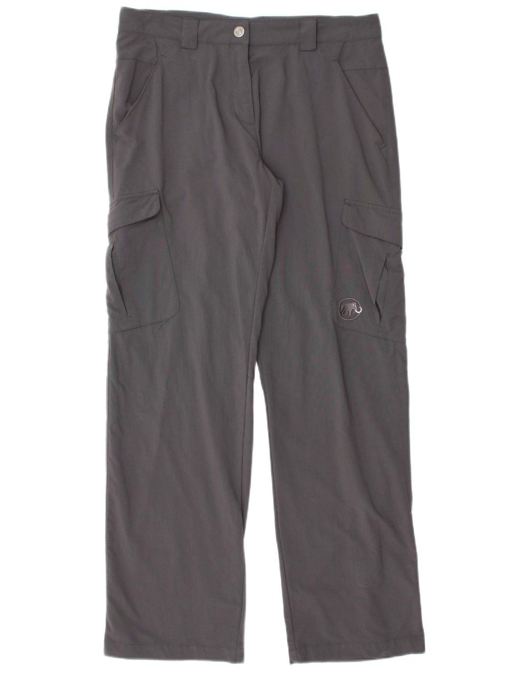Spodnie damskie MAMMUT Straight Cargo UK 16 Large W32 L32 Szary nylon