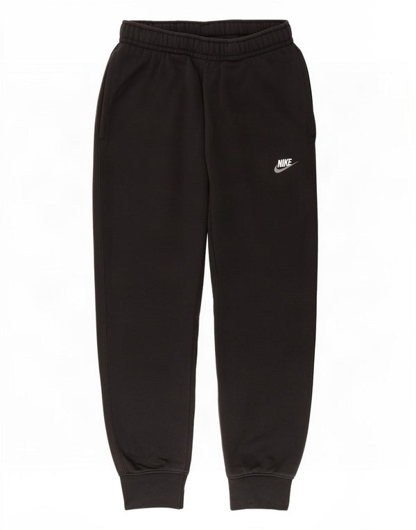 Męskie spodnie dresowe Nike, małe, czarne, bawełniane