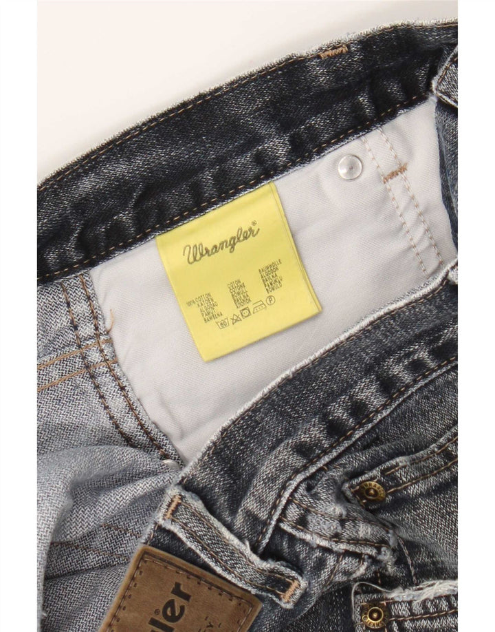 Męskie jeansy Bootcut Wrangler W32 L27 Niebieskie, bawełniane