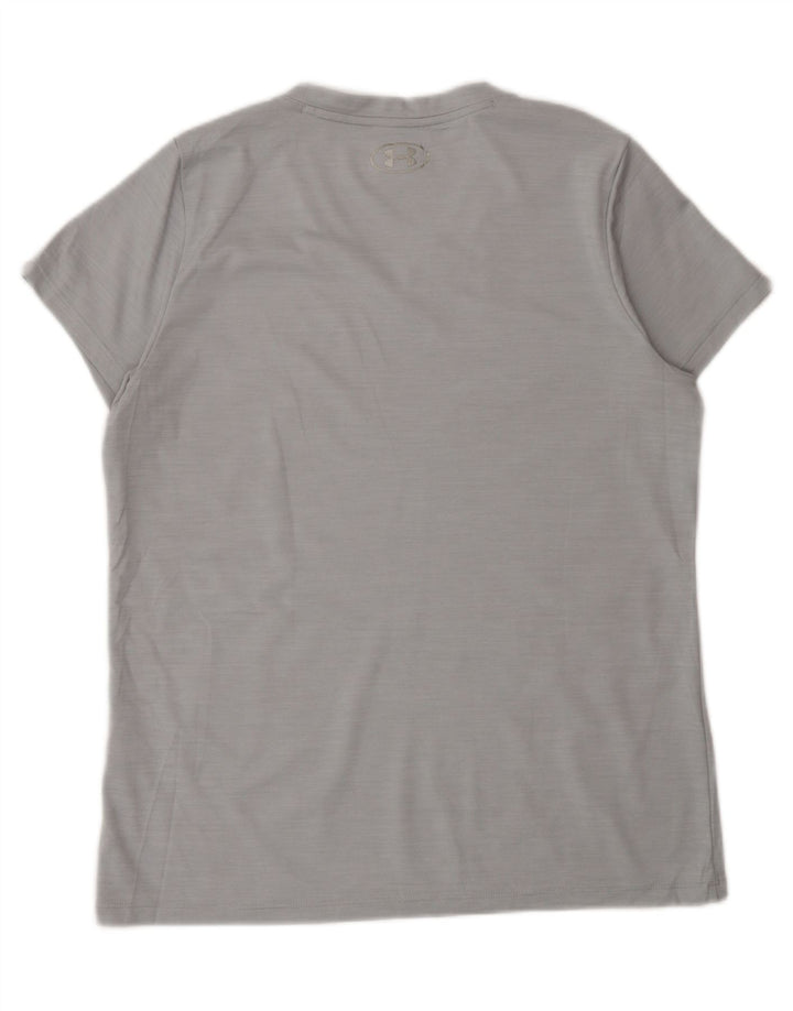 Męski t-shirt Under Armour Heat Gear, duży, szary, poliestrowy