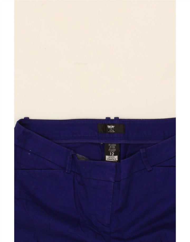MOSSIMO Womens Hot Pants US 12 Large W32 Navy Blue Cotton Vintage Mossimo and Second-Hand Mossimo from Messina Hembry 