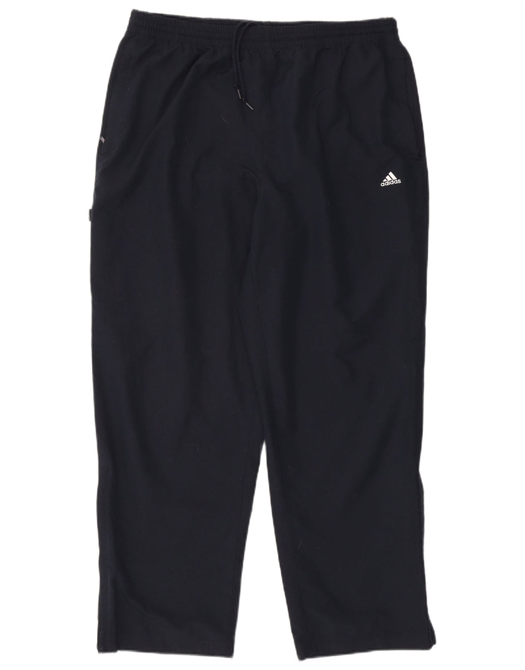Męskie spodnie dresowe Adidas 2XL granatowe, poliestrowe