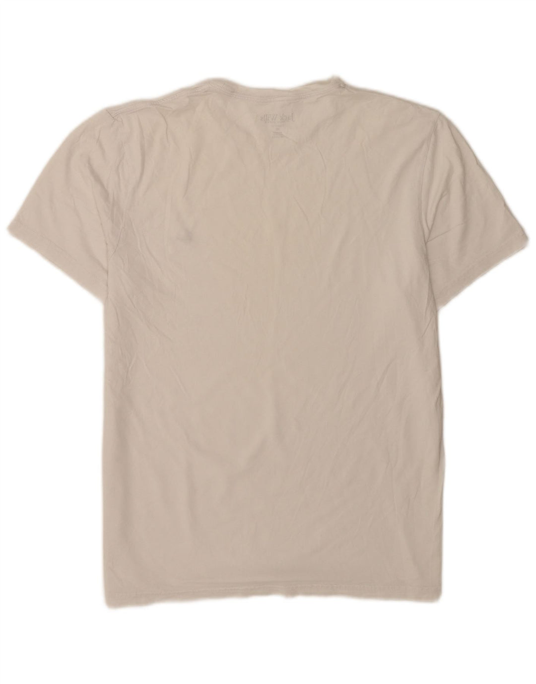 T-shirt męski Jack Wills o klasycznym kroju, XL, biały