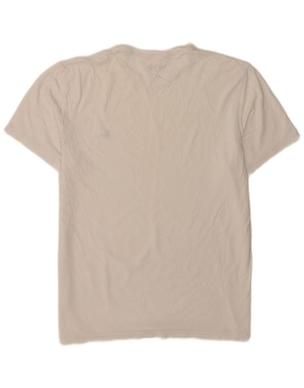 T-shirt męski Jack Wills o klasycznym kroju, XL, biały