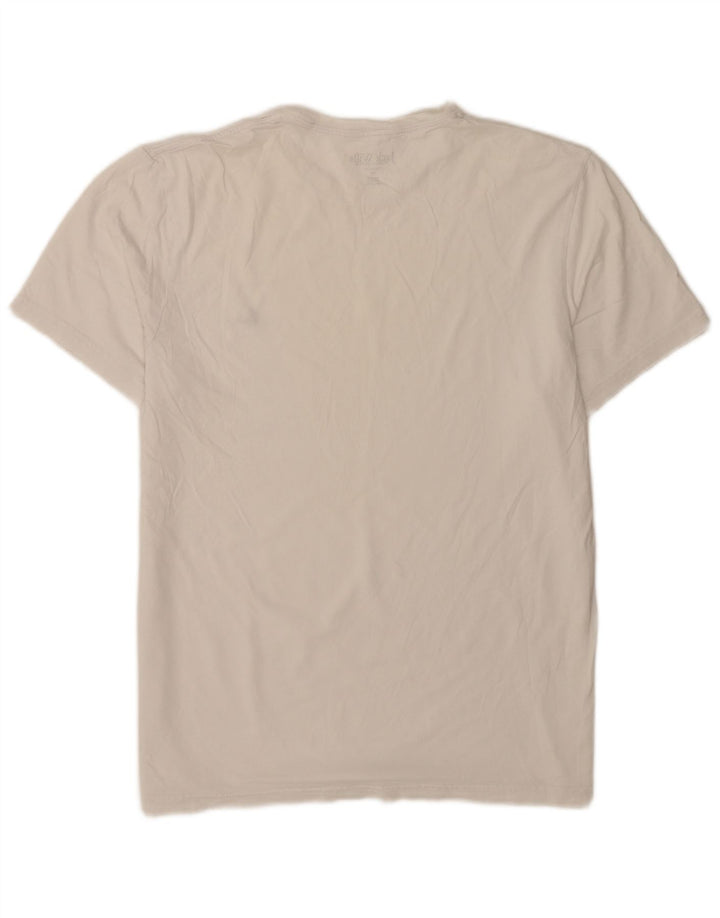 T-shirt męski Jack Wills o klasycznym kroju, XL, biały