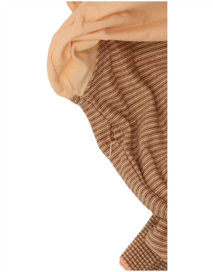 Męska koszulka polo Donny & Max XL, bawełniana w brązowe paski