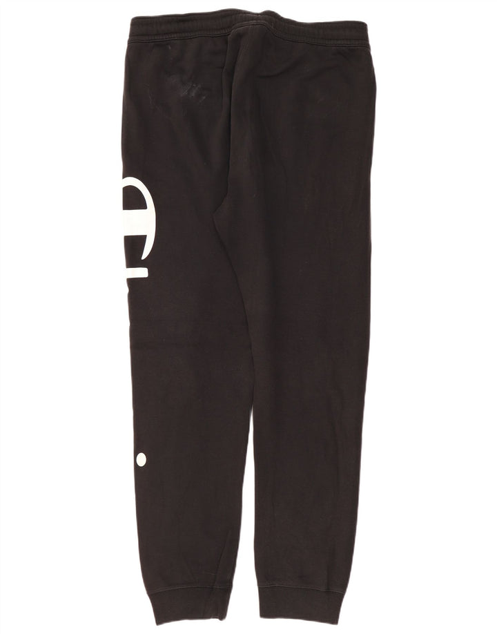 Męskie spodnie dresowe CHAMPION Graphic Joggers XL, czarne, bawełniane