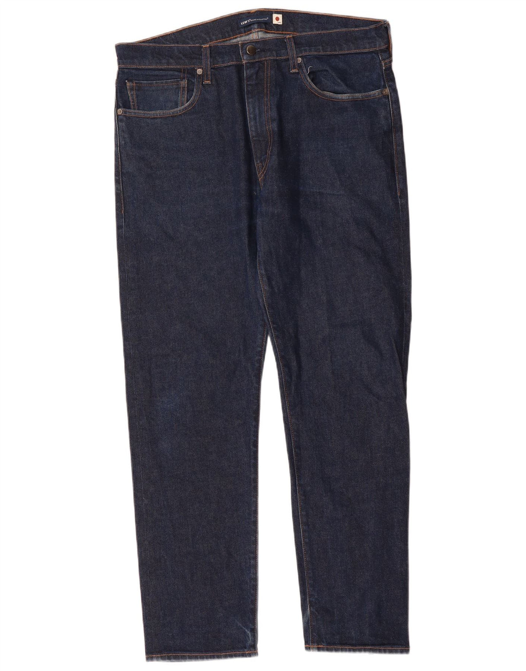 Męskie jeansy Levi's 502 Tapered W36 L32 Granatowa bawełna