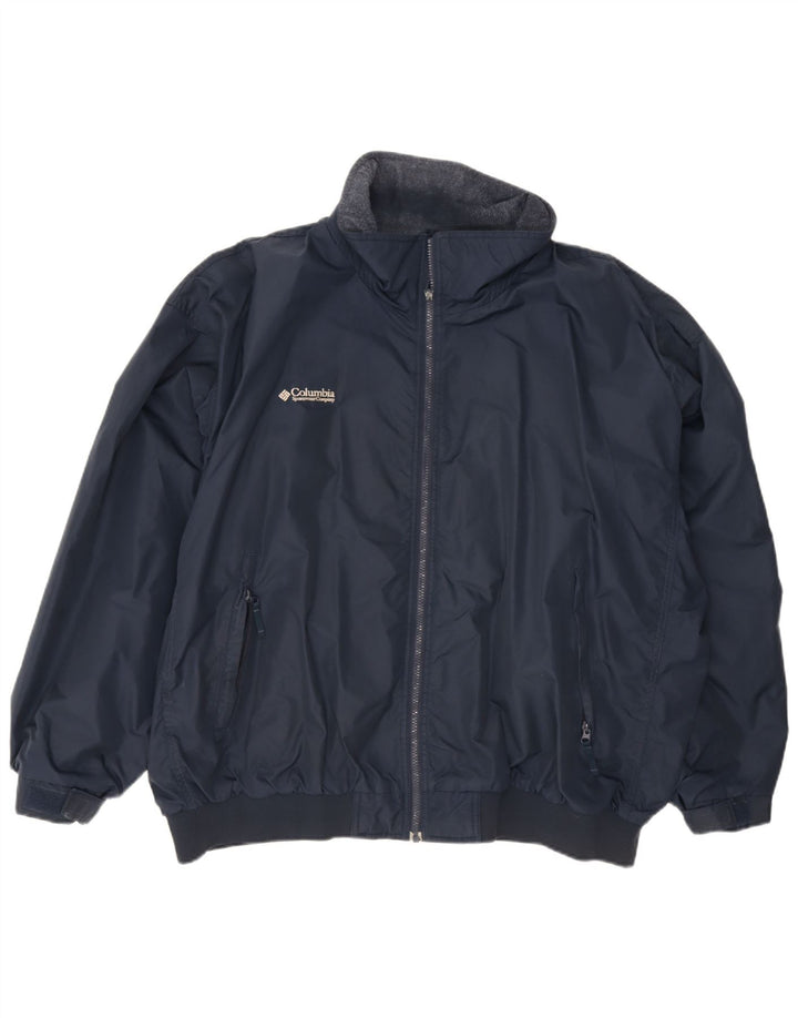 Męska kurtka wiatrówka Columbia UK 44 2XL granatowa