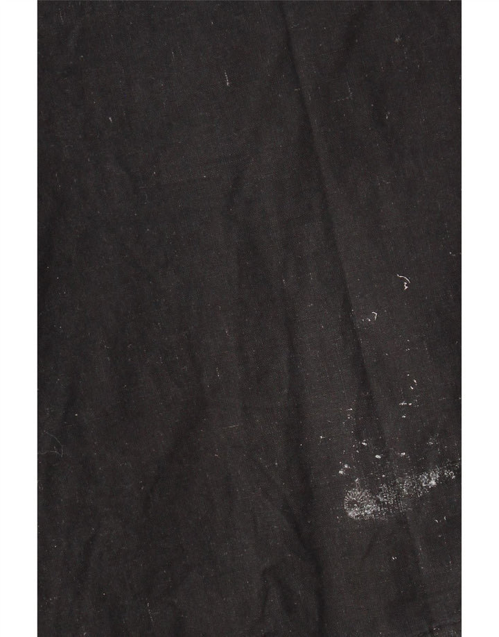 VINTAGE Mens Graphic Sport Shorts Medium  Black Colourblock Cotton Vintage Vintage and Second-Hand Vintage from Messina Hembry 