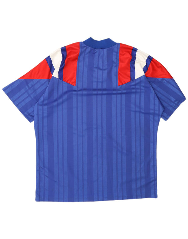 Koszulka piłkarska Adidas Męska Francja Home 1992-1993 UK 48/50 XL Niebieskie Sporty