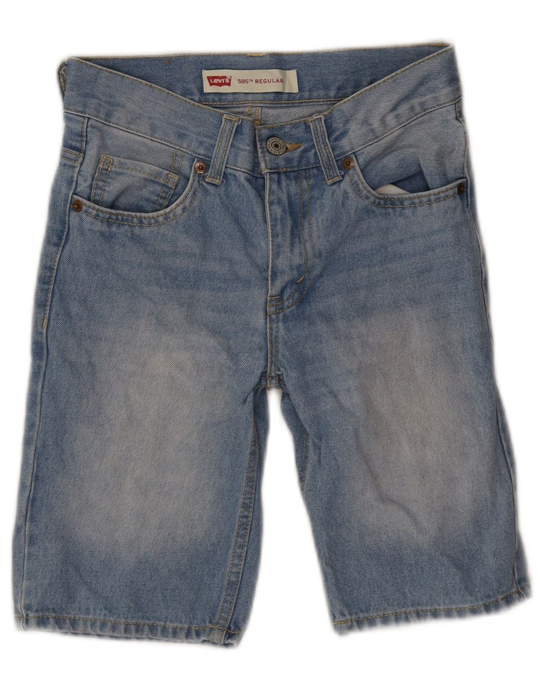 Spodenki chłopięce Levi's 505 Regular Denim 7-8 lat W24 Niebieska bawełna