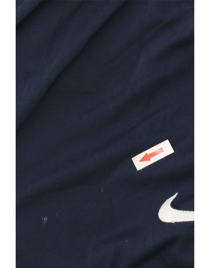 Męskie spodnie dresowe Nike Dri Fit XL, granatowe, poliestrowe