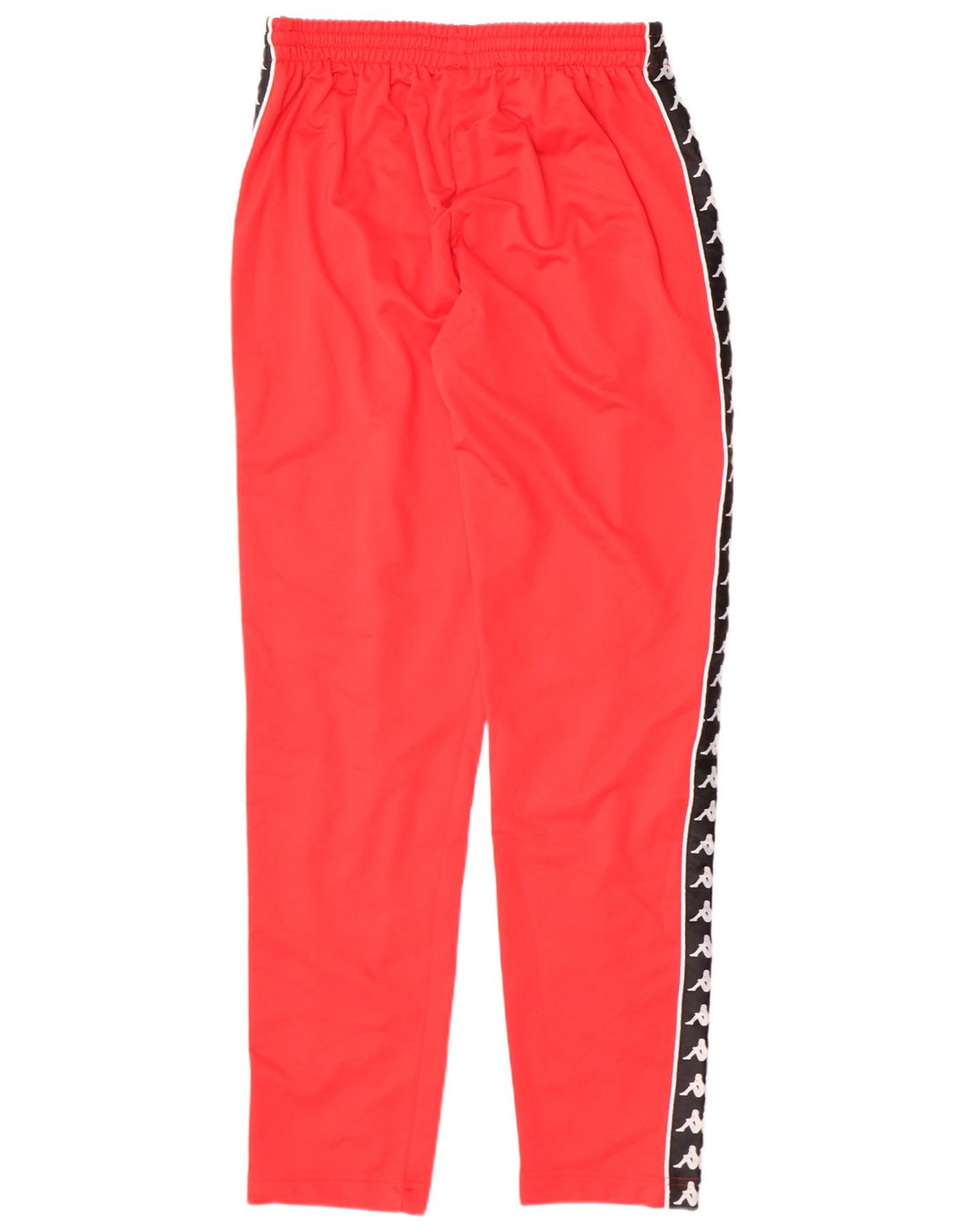 Damski pełny dres Kappa z grafiką UK 16, duży, czerwony poliester w blokach kolorów