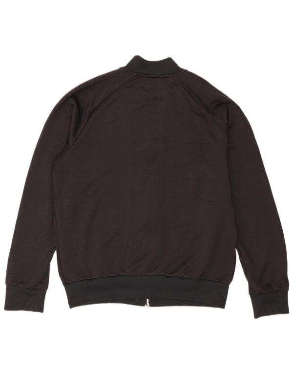 Adidas Męska bluza dresowa, duża, czarna, poliestrowa