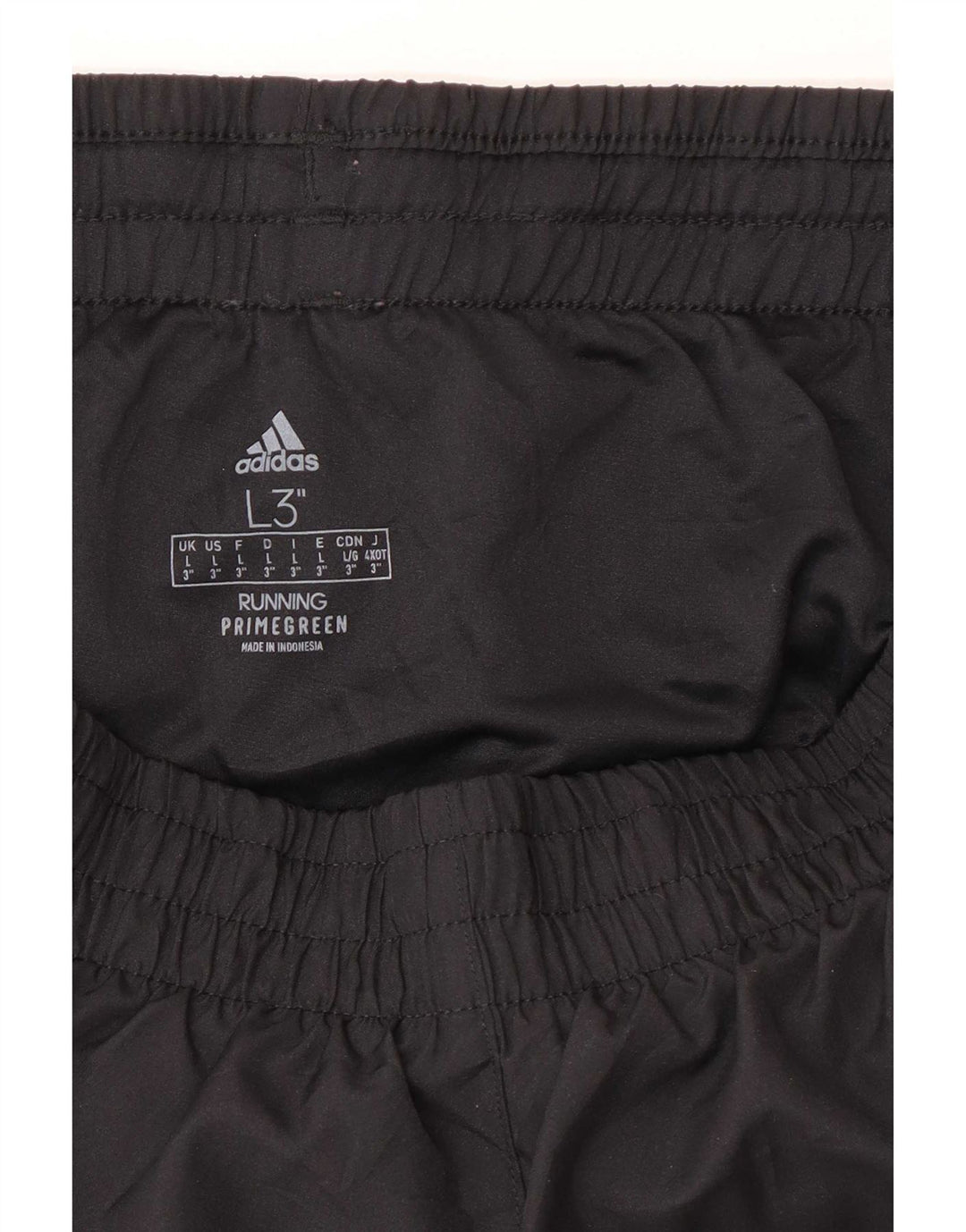 Damskie spodenki sportowe Adidas duże W32 L3 czarny poliester