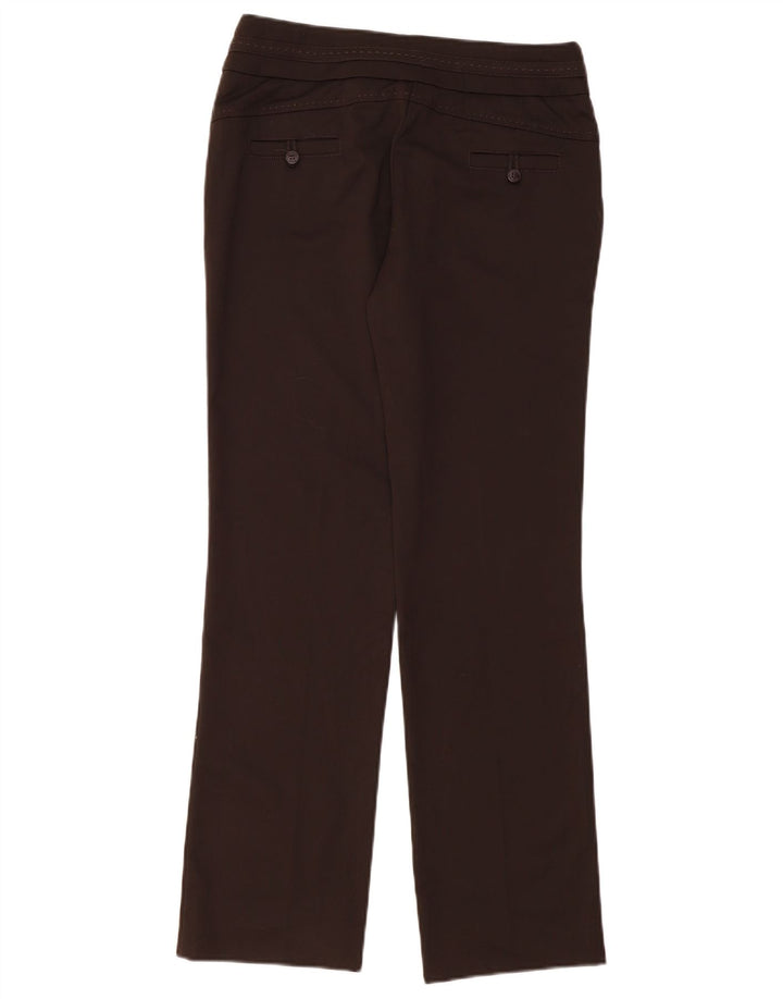 Damskie spodnie typu casual Bootcut TRUSSARDI IT 44 Medium W32 L31 brązowe