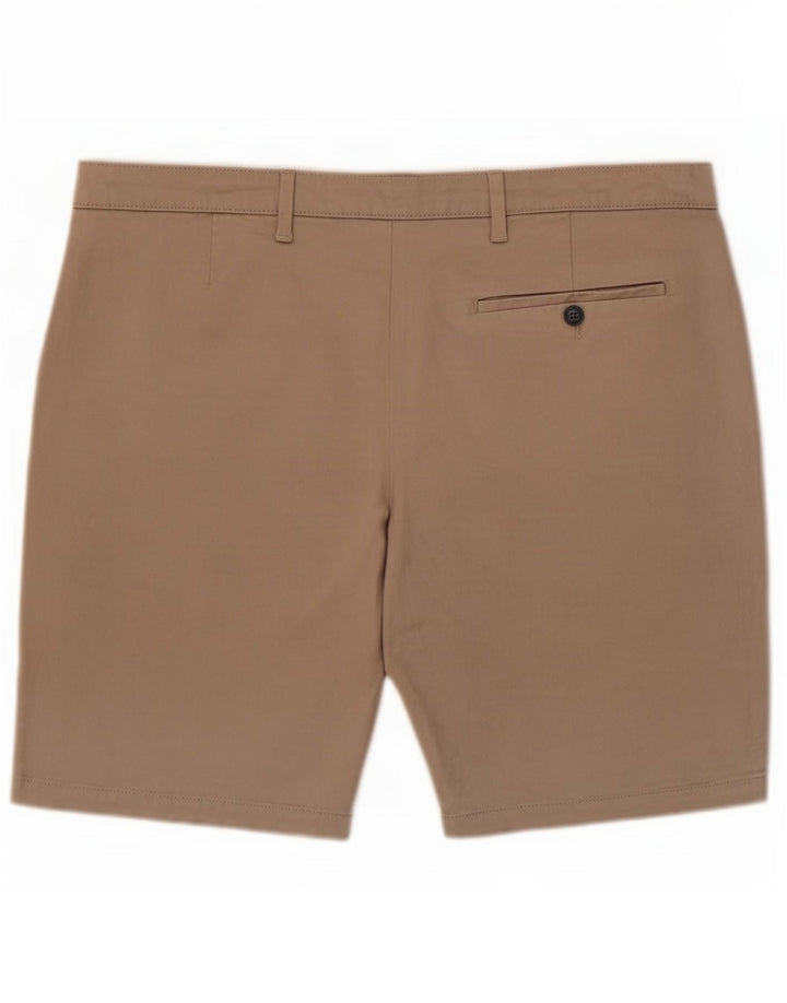 Męskie spodenki Chino Marks & Spencer W40 XL, beżowa, bawełniana