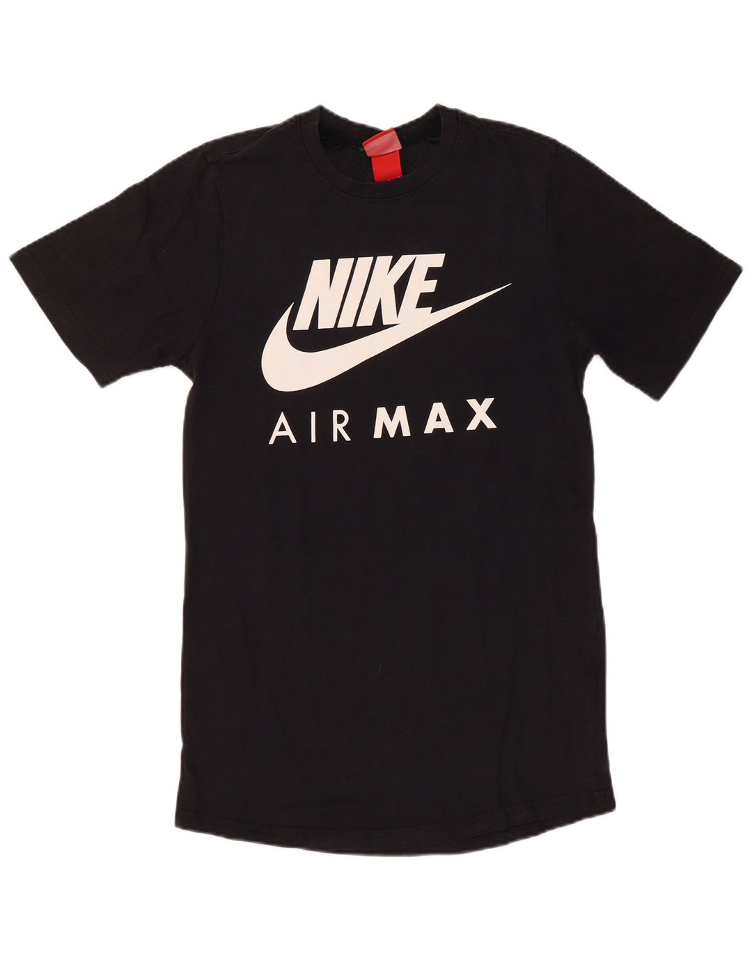 Męski T-shirt Nike Air Max z grafiką, mały, czarny, bawełniany