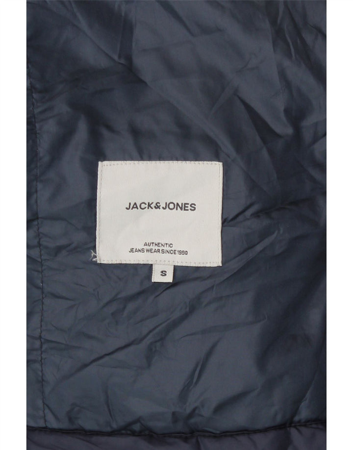 Męska wyściełana kamizelka Jack & Jones UK 36, mała, granatowa