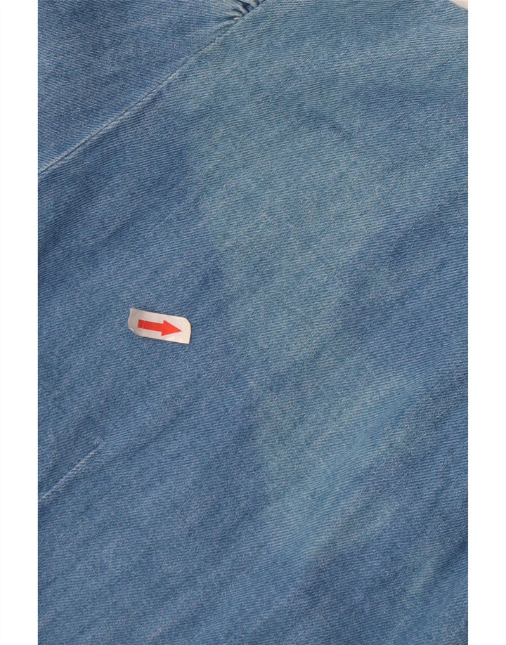 Damska sukienka jeansowa z długim rękawem Zara UK 12, średni niebieski