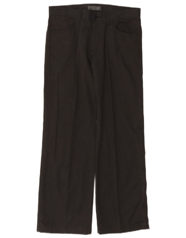 Męskie proste spodnie Zara EU 40 Medium W31 L30 Szare prążki