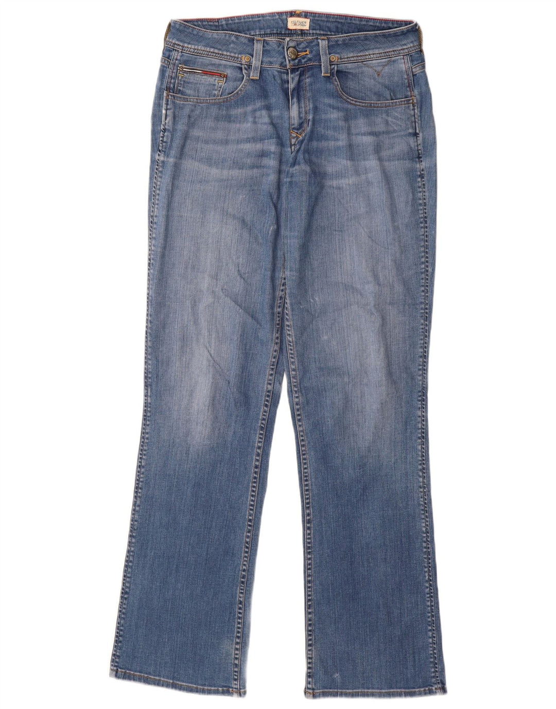Damskie jeansy Bootcut TOMMY HILFIGER W31 L34 Niebieskie, bawełniane