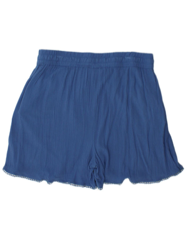 Szorty damskie Marks & Spencer UK12 Medium W30 Niebieska wiskoza