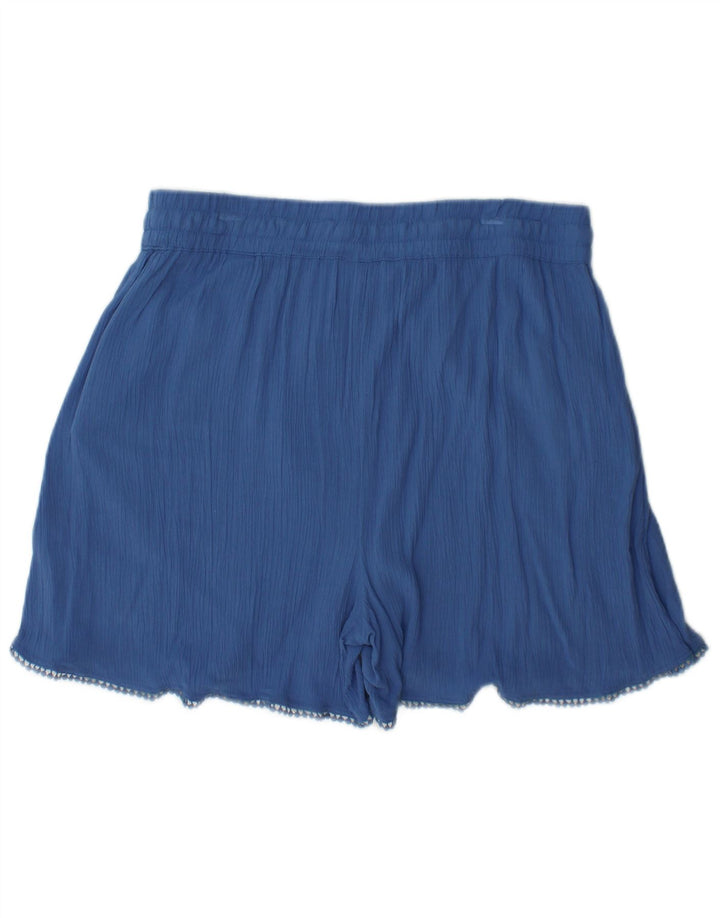 Szorty damskie Marks & Spencer UK12 Medium W30 Niebieska wiskoza