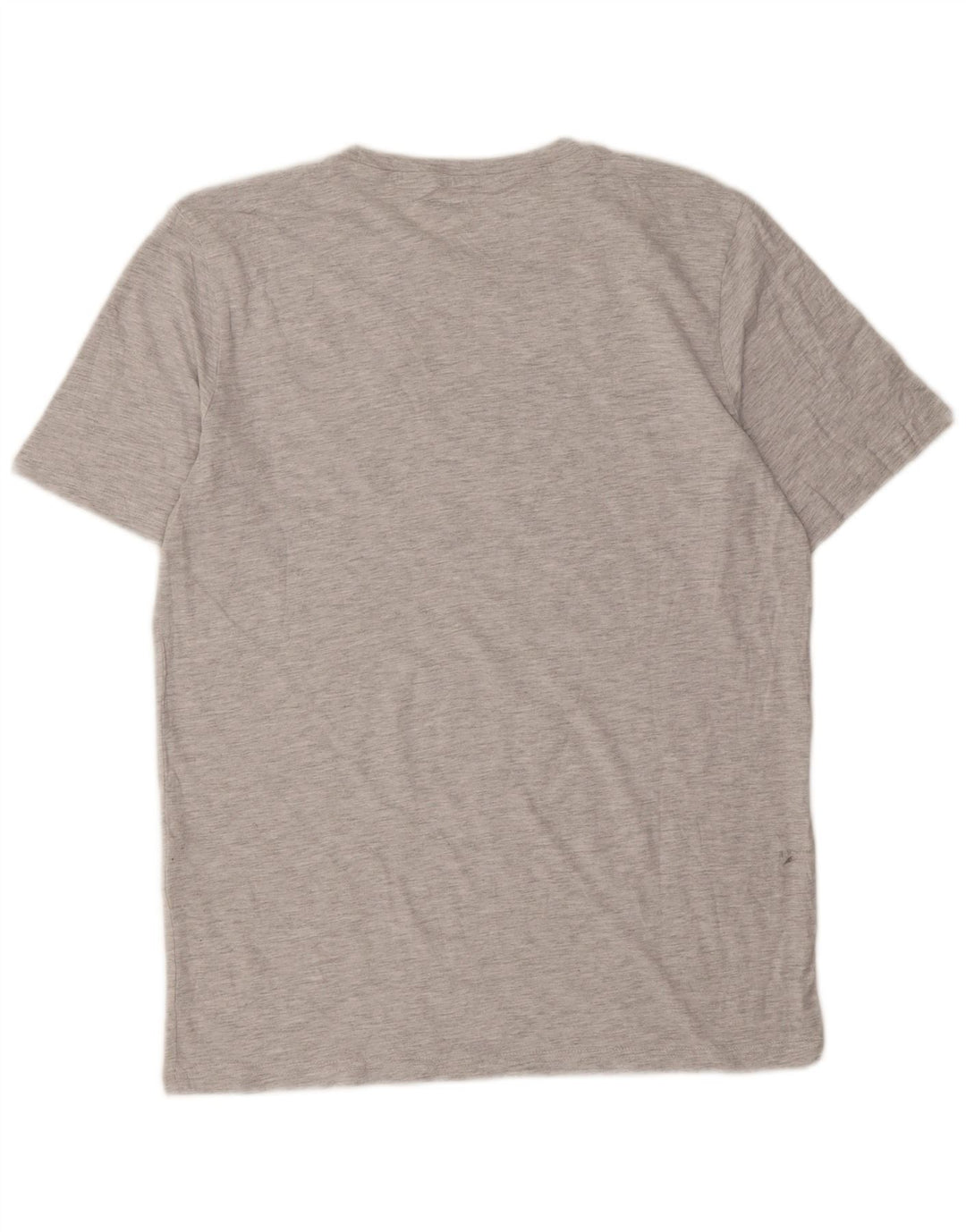 Męski T-shirt z grafiką Jack & Jones, średnioszary, bawełniany w cętki