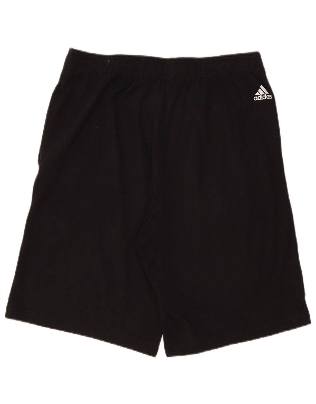 Męskie spodenki sportowe Adidas Graphic, średnie czarne, bawełniane