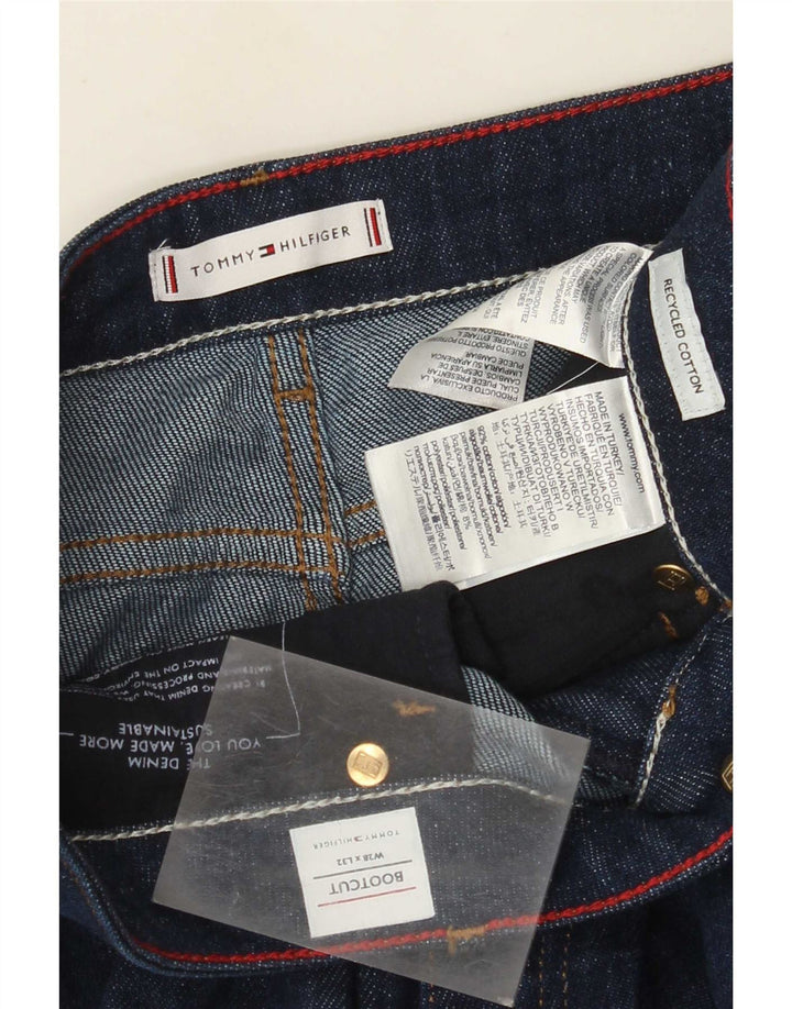 Damskie jeansy Bootcut Tommy Hilfiger W28 L32 Granatowe, bawełniane