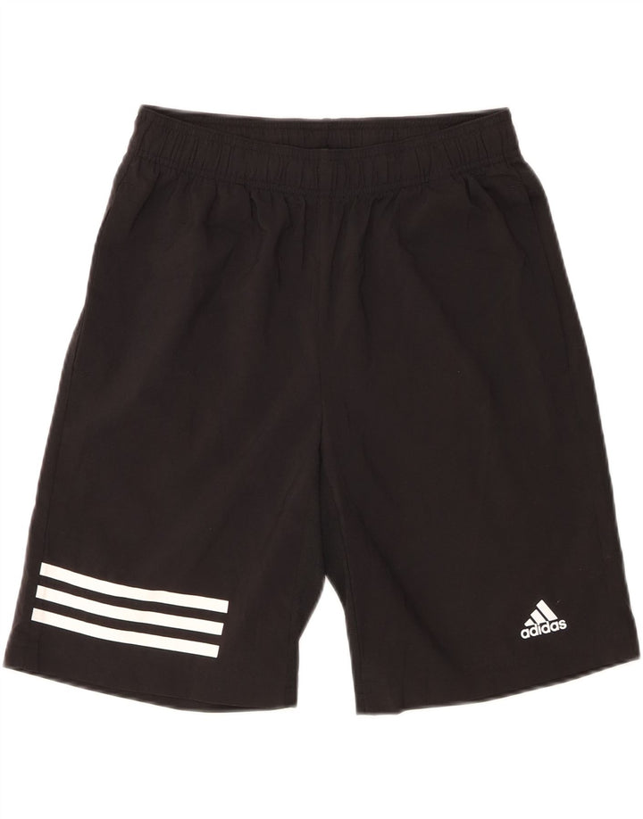 Chłopięce spodenki sportowe Adidas Climacool 13-14 lat, duże, czarne, poliestrowe