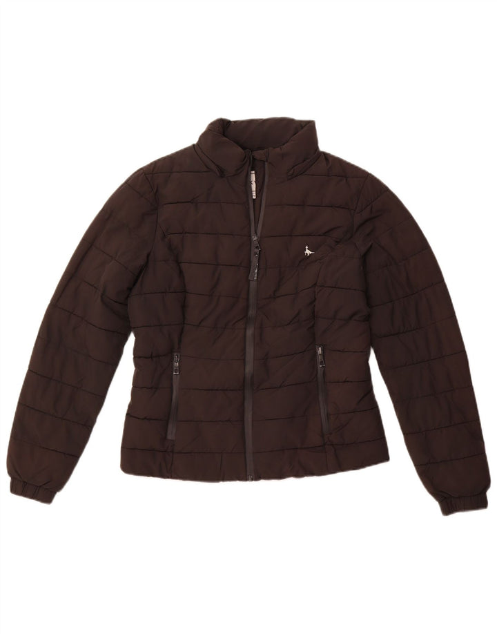 Damska ocieplana kurtka JACK WILLS UK 10, mała, czarna, poliestrowa