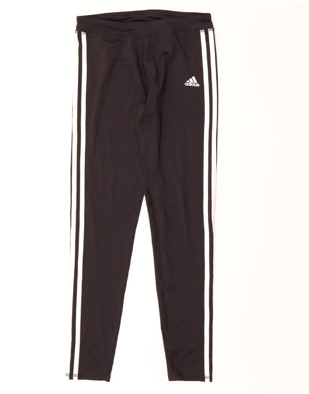 Legginsy dziewczęce Adidas 15-16 lat XL, czarne, poliestrowe