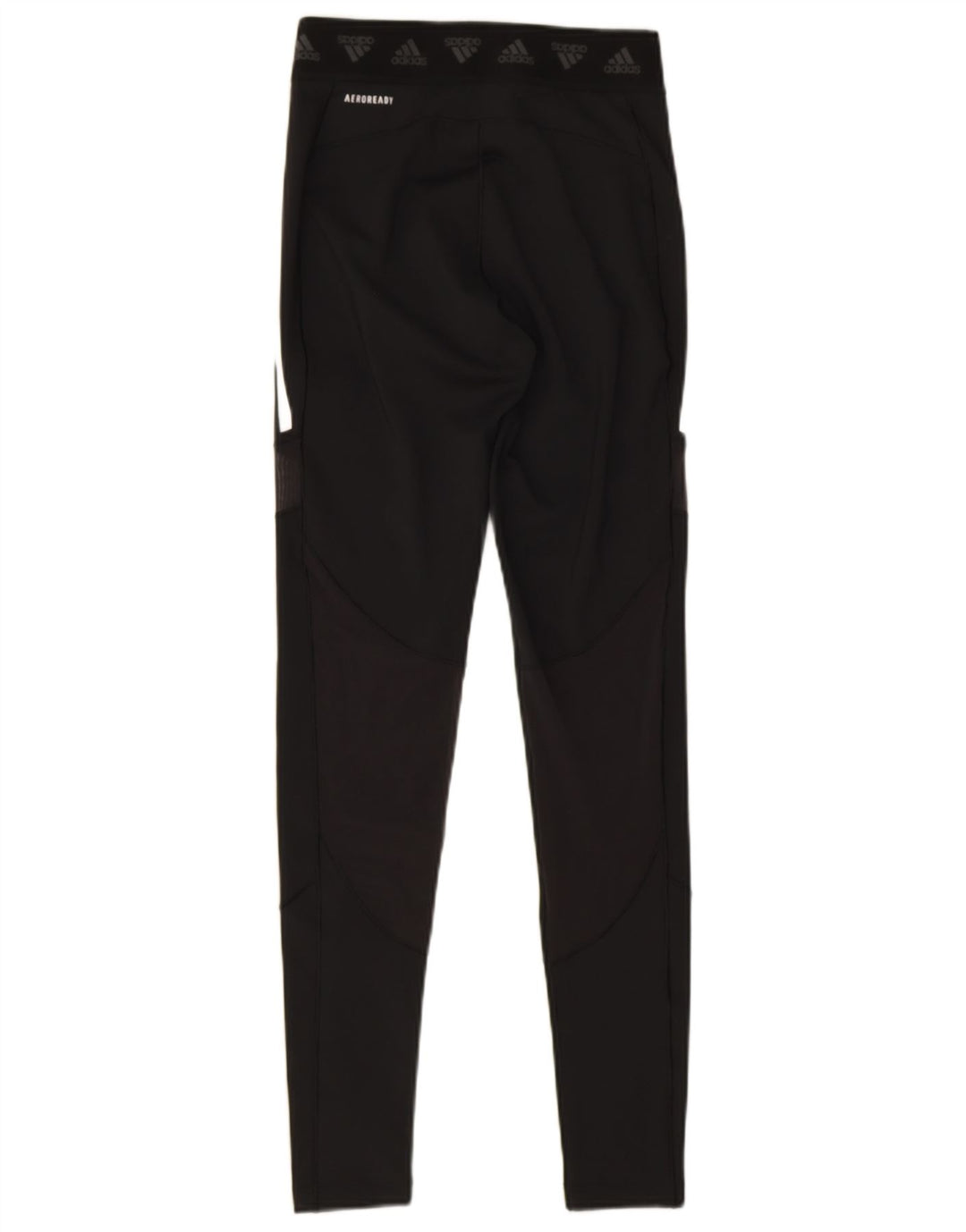 Damskie legginsy Adidas Aeroready UK 8/10, małe, czarne, poliestrowe