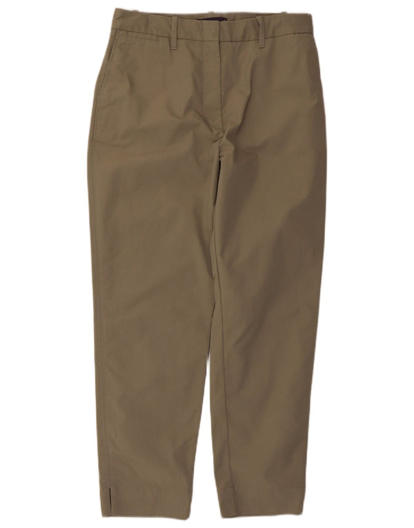 Marks & Spencer Damskie zwężane spodnie Chino UK 10 Small W30 L26 Khaki