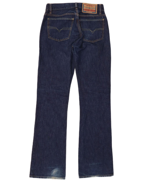 DIESEL Męskie jeansy Bootcut W29 L33 Granatowe, bawełniane