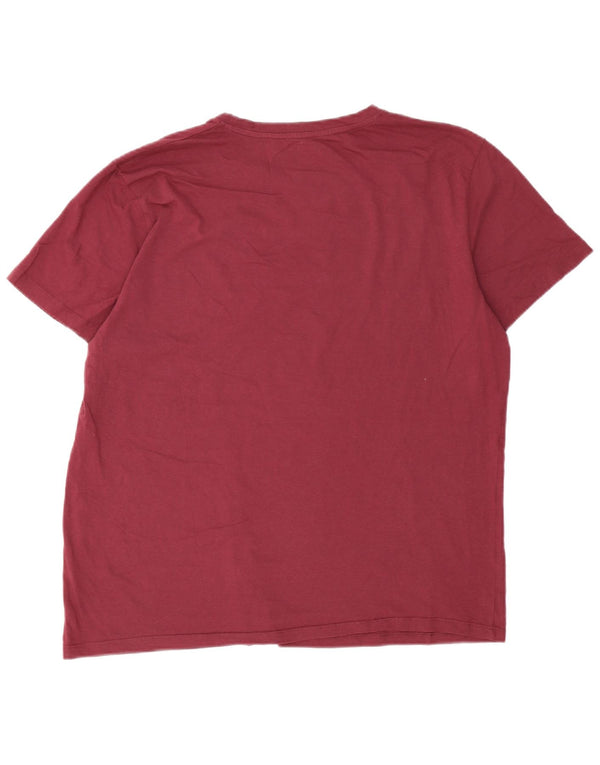 T-shirt męski Jack & Jones Top XL, bordowy