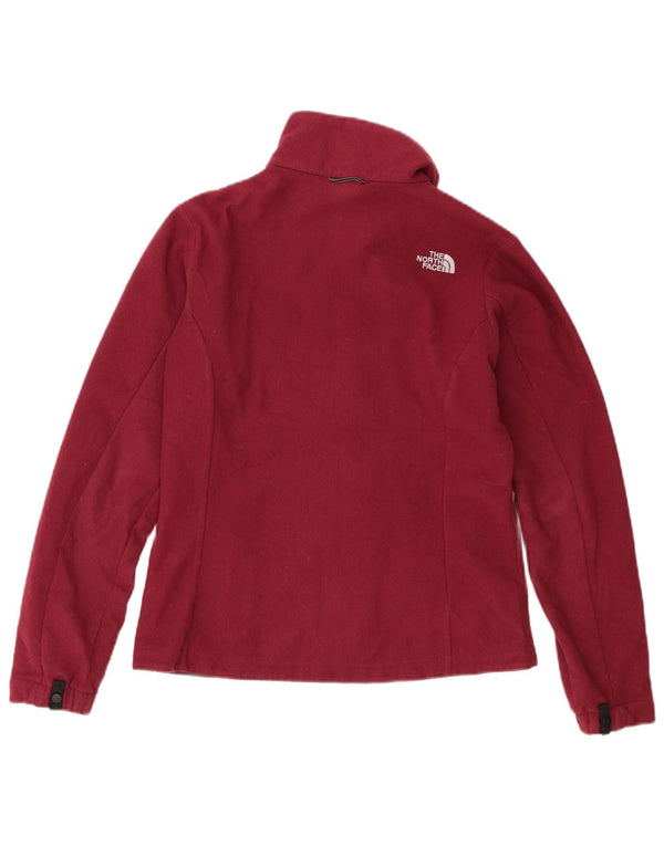 Damska kurtka polarowa The North Face UK 10, mała, bordowa, z poliestru