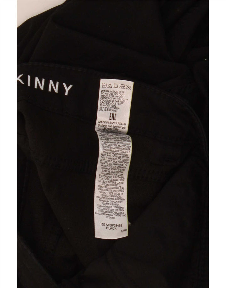Krótkie spodnie damskie Marks & Spencer UK 12 Medium W30 L22 Czarne