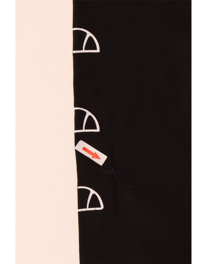 Damskie legginsy graficzne Ellesse UK 14, duże, czarne