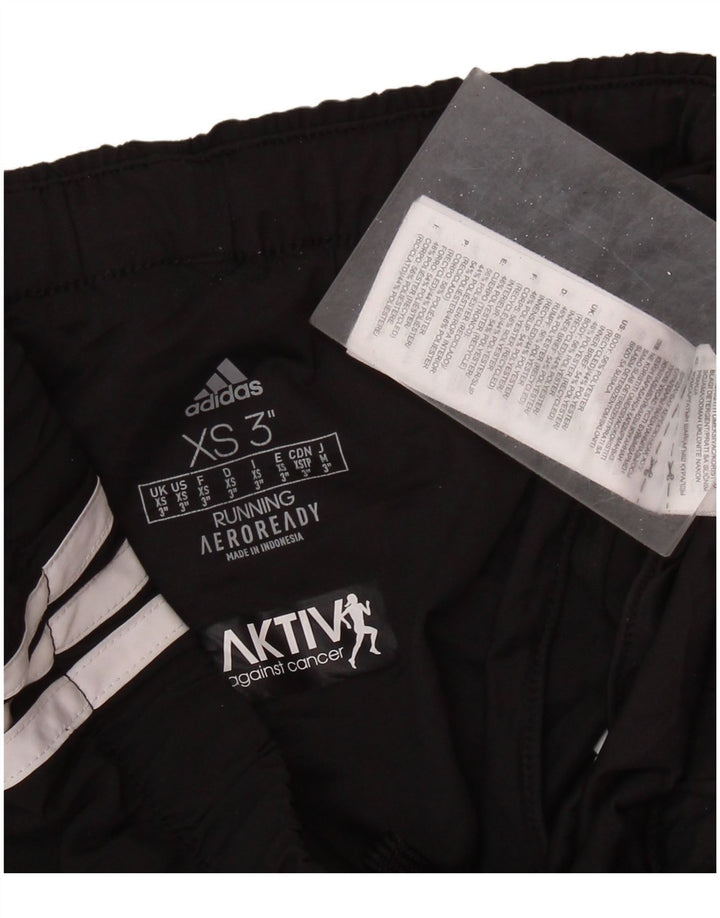 Damskie spodenki sportowe ADIDAS Aeroready UK 6 XS, czarny poliester