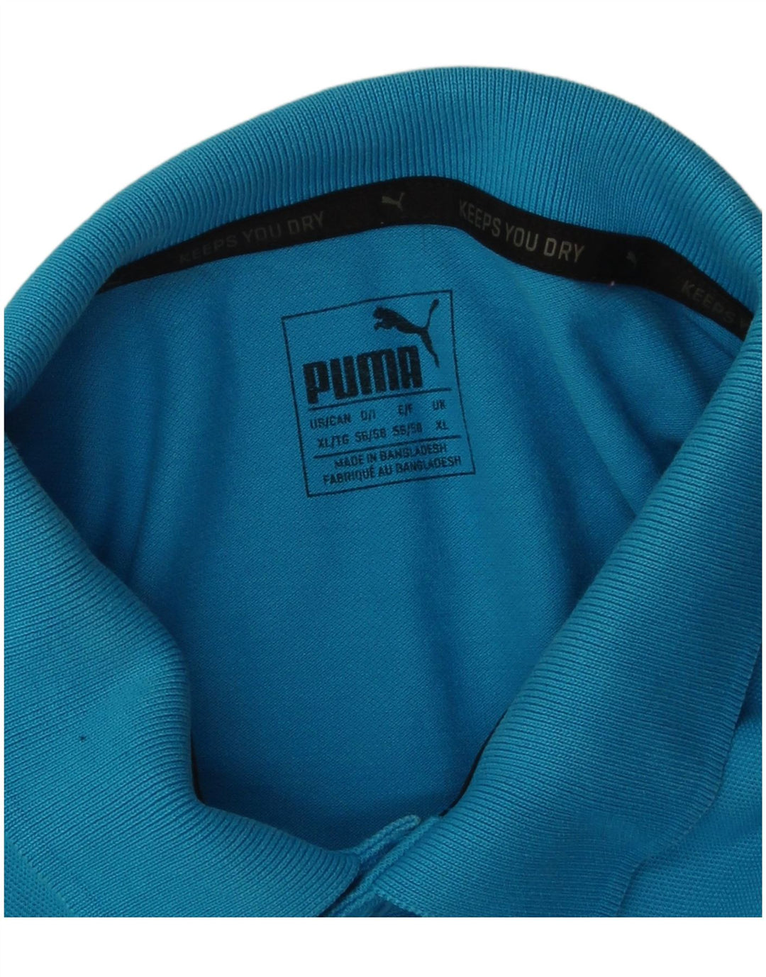 Męska koszulka polo Puma XL, niebieska, bawełniana